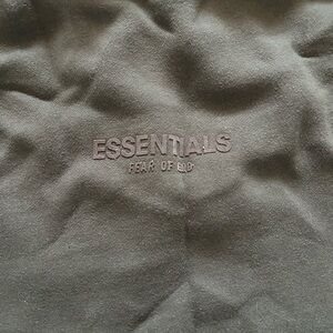 Essentials Olive Cotton Pullover